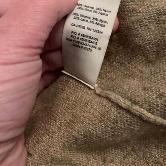 S/M Golden by TNA Roohan Sweater Poncho - Picture 5 of 7